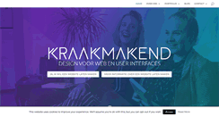 Desktop Screenshot of kraakmakend.nl