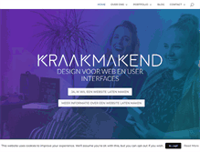 Tablet Screenshot of kraakmakend.nl